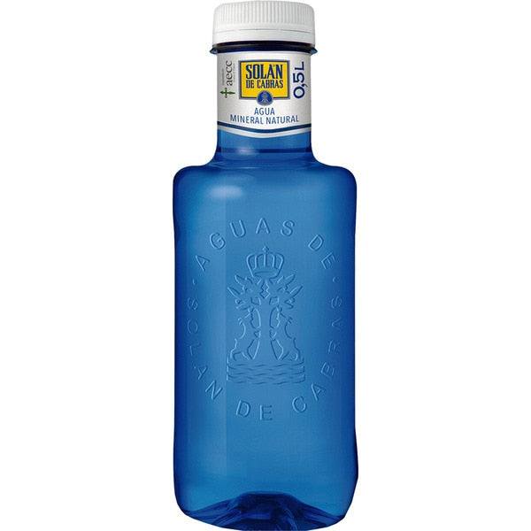 CAJA 20 UNIDADES AGUA SOLAN BOTELLA 50CL