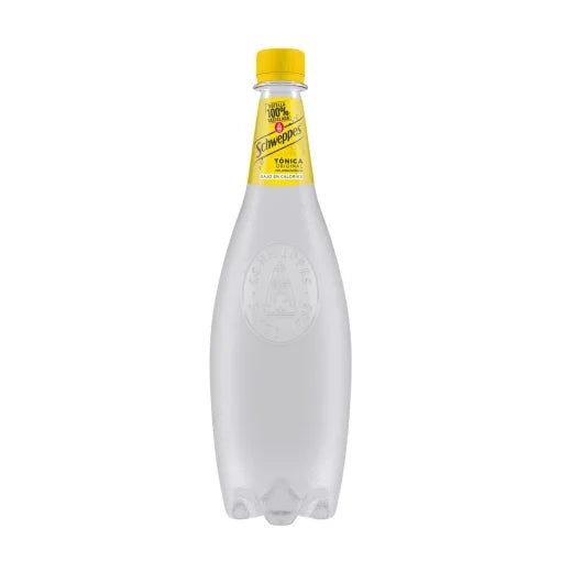 CAJA 12 UNIDADES AGUA SCHWEPPS TÓNICA BOTELLA 1L - Bodegas Oviedo