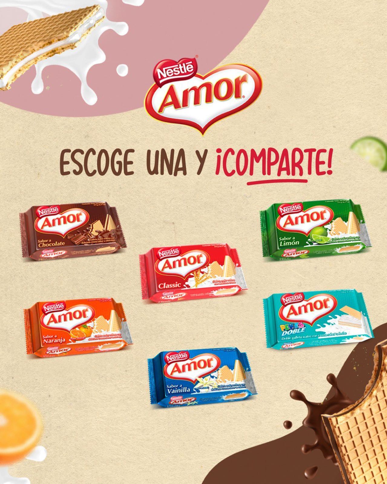 Galletas Amor 100g x10