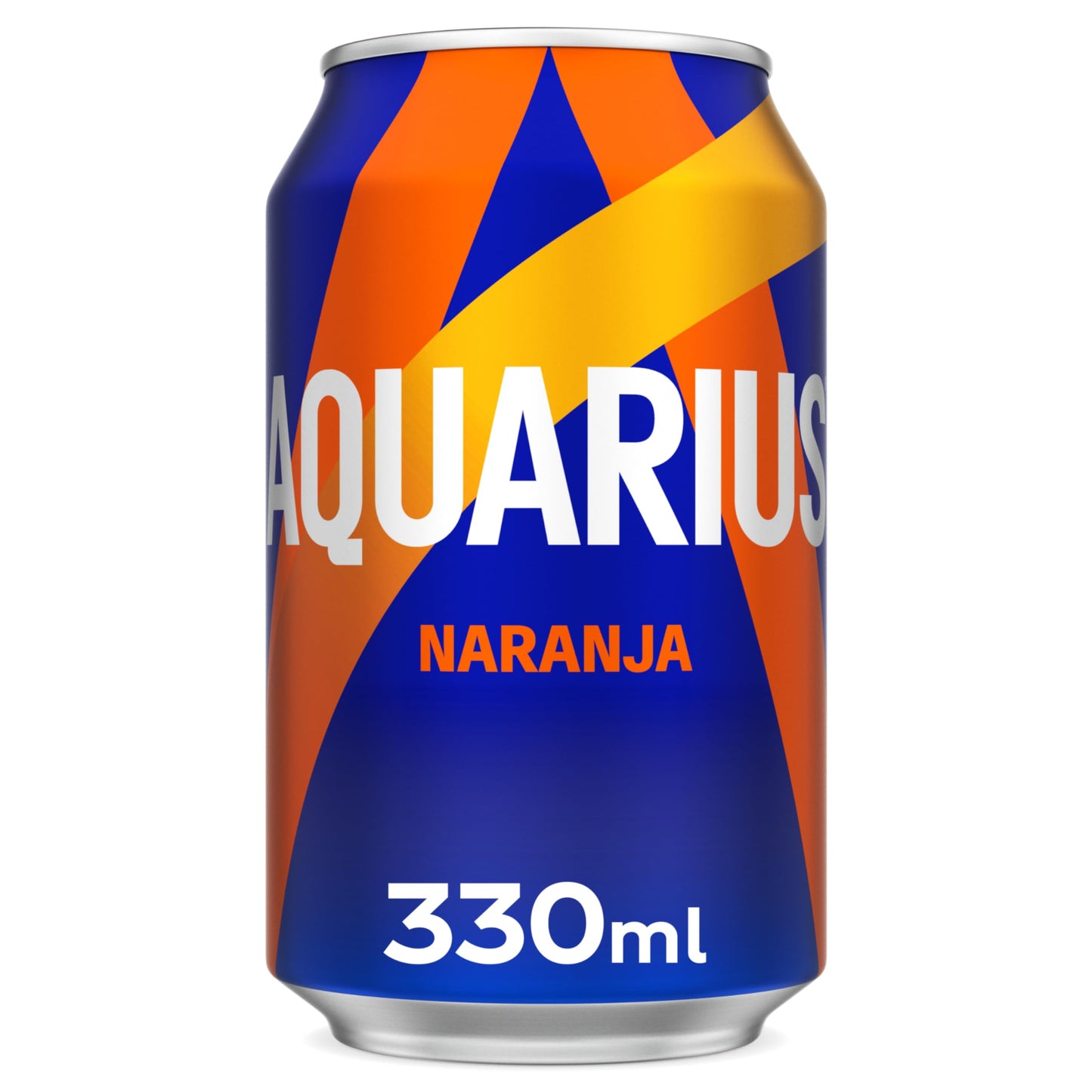 CAJA 24 UNIDADES AQUARIUS NARANJA LATA 33CL