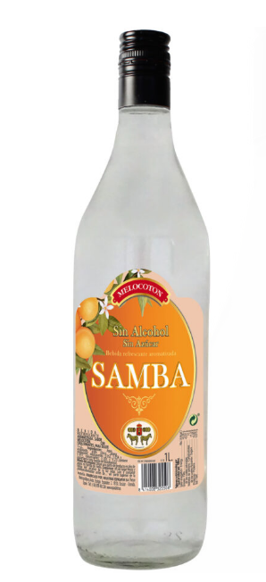 Licor Samba Melocotón sin Alcohol