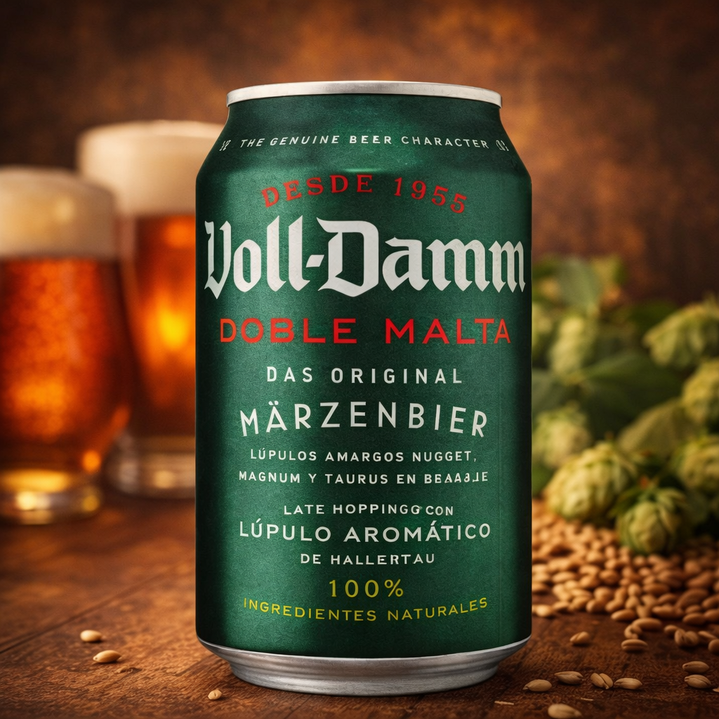 Cerveza Voll-Damm Lata 33cl