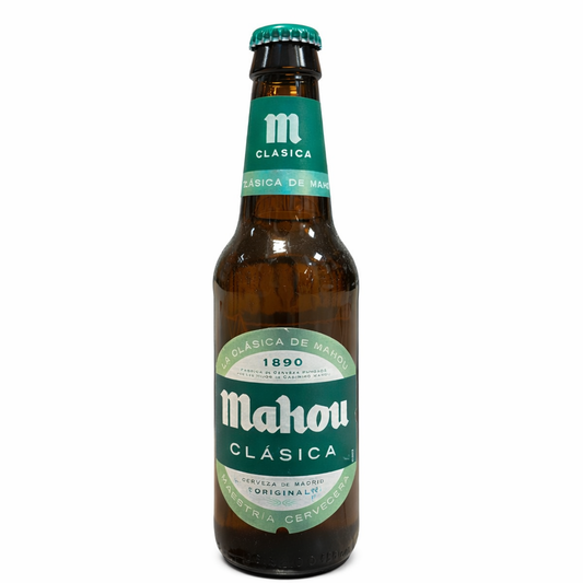 Cerveza Mahou Clásica Tercio Retornable x24