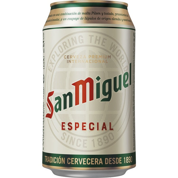 Cerveza San Miguel Lata 33cl x24