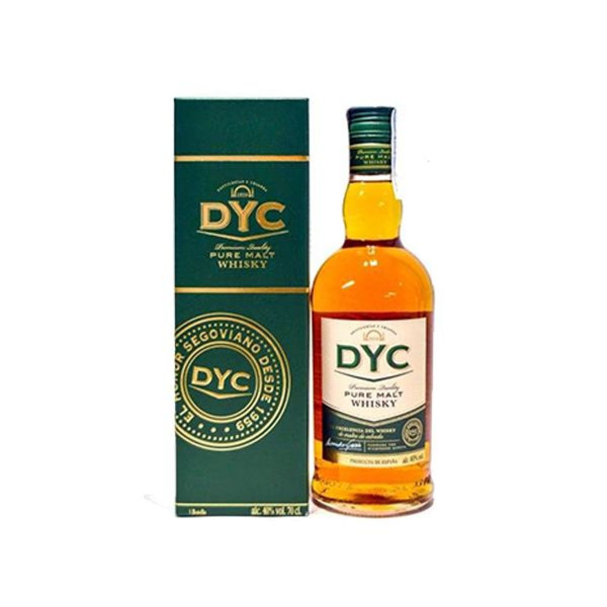 Whisky Dyc Pure Malt 70cl