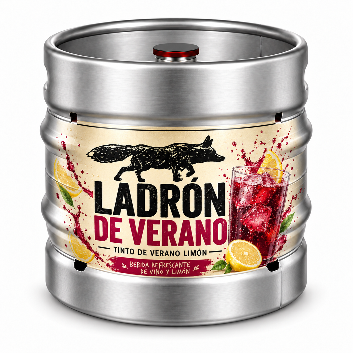 Barril Ladron de verano 30L (Tinto de verano)