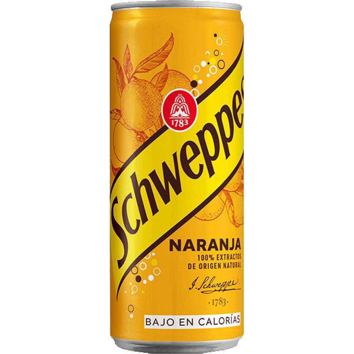 Schweppes Naranja Lata 33cl