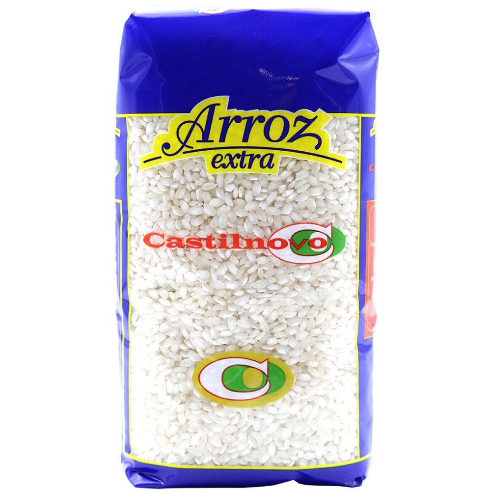 CAJA 12 UNIDADES ARROZ REDONDO CASTILNOVO BOLSA 1KG