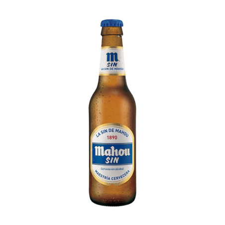Cerveza Mahou SIN Botellín 24x25cl - Bodegas Oviedo