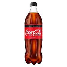 CAJA 12 UNIDADES COCA COLA ZERO BOTELLA 1L