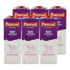 Leche Pascual Sin Lactosa Desnatada 1L