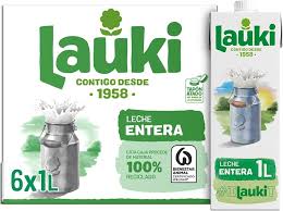 Leche Lauki Entera 1L