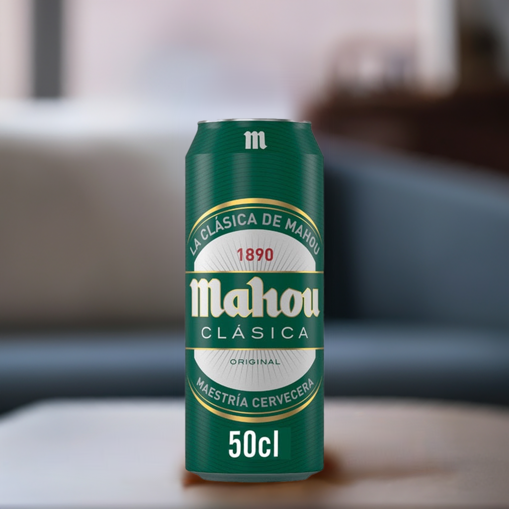 Cerveza Mahou Clásica Lata 24x50cl