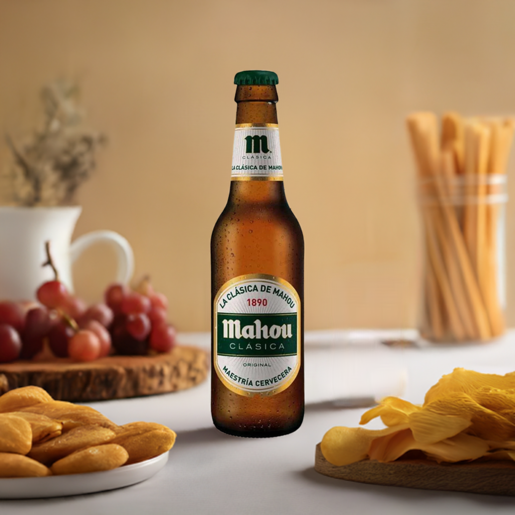 Cerveza Mahou Clásica Botellín 24x25cl
