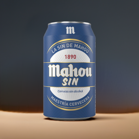 Cerveza Mahou SIN en lata 24x33cl - Bodegas Oviedo