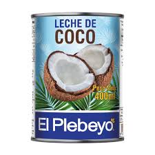 El Plebeyo Leche de Coco 425ml