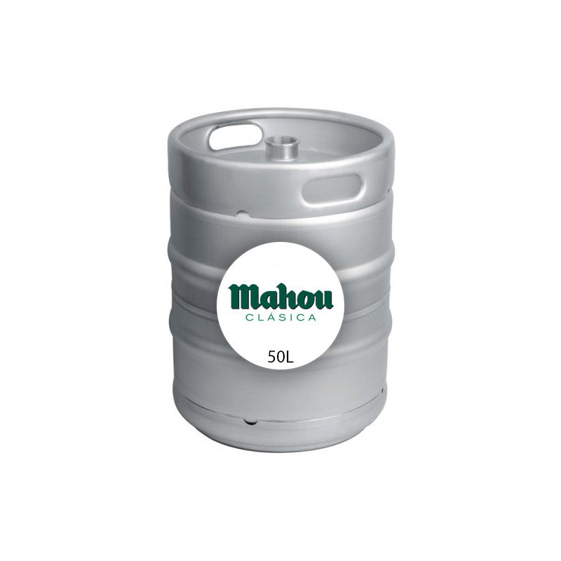 BARRIL CERVEZA MAHOU CLASICA 50L - Bodegas Oviedo