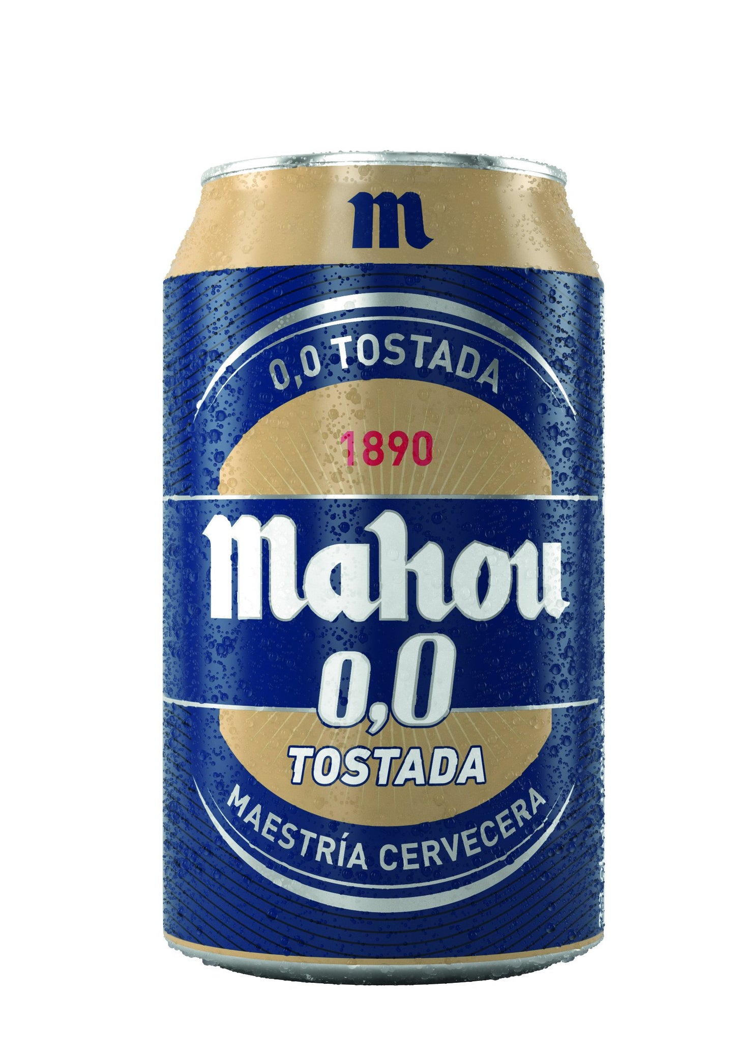Cerveza Mahou 0,0 Tostada Lata 24x33cl