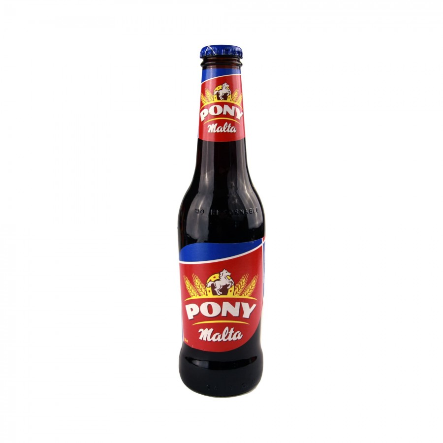 CAJA 30 UNIDADES PONY MALTA BOTELLA 33CL