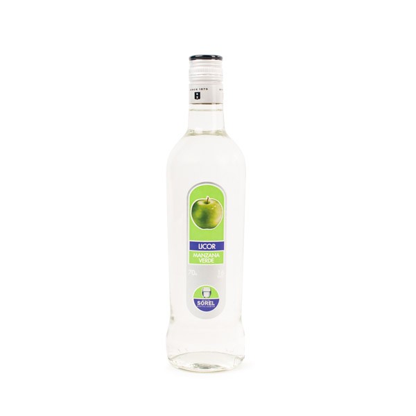 Licor de Manzana Verde Sorel 70cl