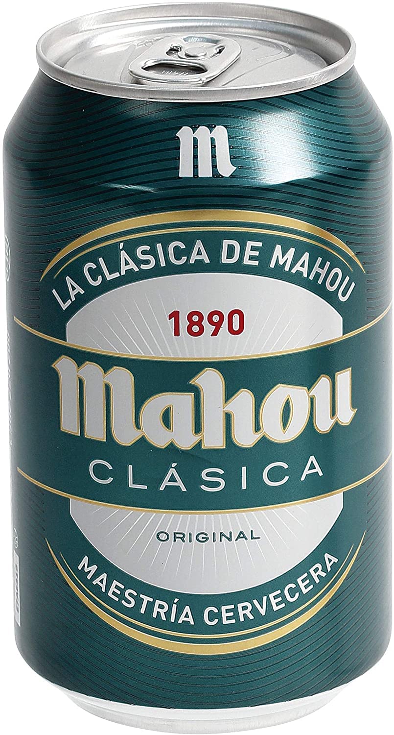 Cerveza Mahou Clásica Lata 24x33 cl