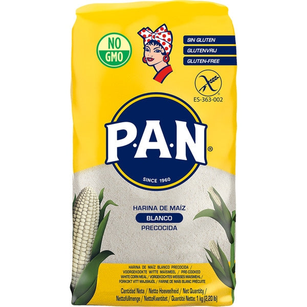 CAJA 10 UNIDADES HARINA PAN BLACA BOLA 1 KG