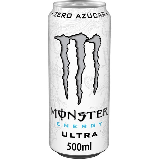 CAJA 24 UNIDADES MONSTER ULTRA LATA 50CL