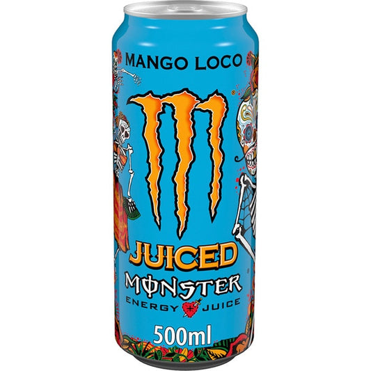 CAJA 24 UNIDADES MONSTER MANGO LOCO LATA 50CL