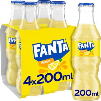 CAJA 24 UNIDADES FANTA LIMÓN BOTELLIN 20CL