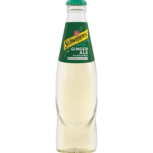 CAJA 24 UNIDADES SCHWEPPES GINGER ALE BOTELLIN 20CL