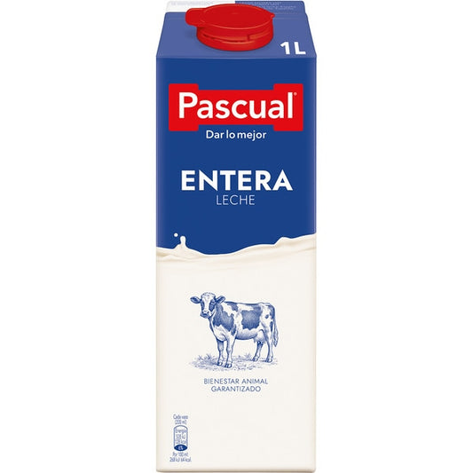 Leche Pascual Entera 1L