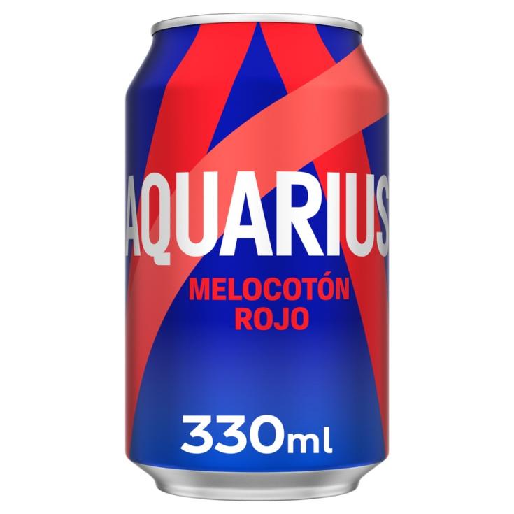 Aquarius Melocotón Lata 33cl