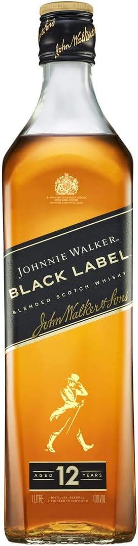 Whisky Johnnie Walker Negro - Bodegas Oviedo