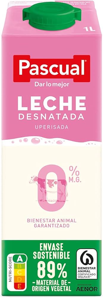 Leche Pascual Desnatada 1L