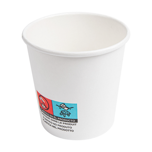 VASO BLANCO CAFE 50UD 240ML