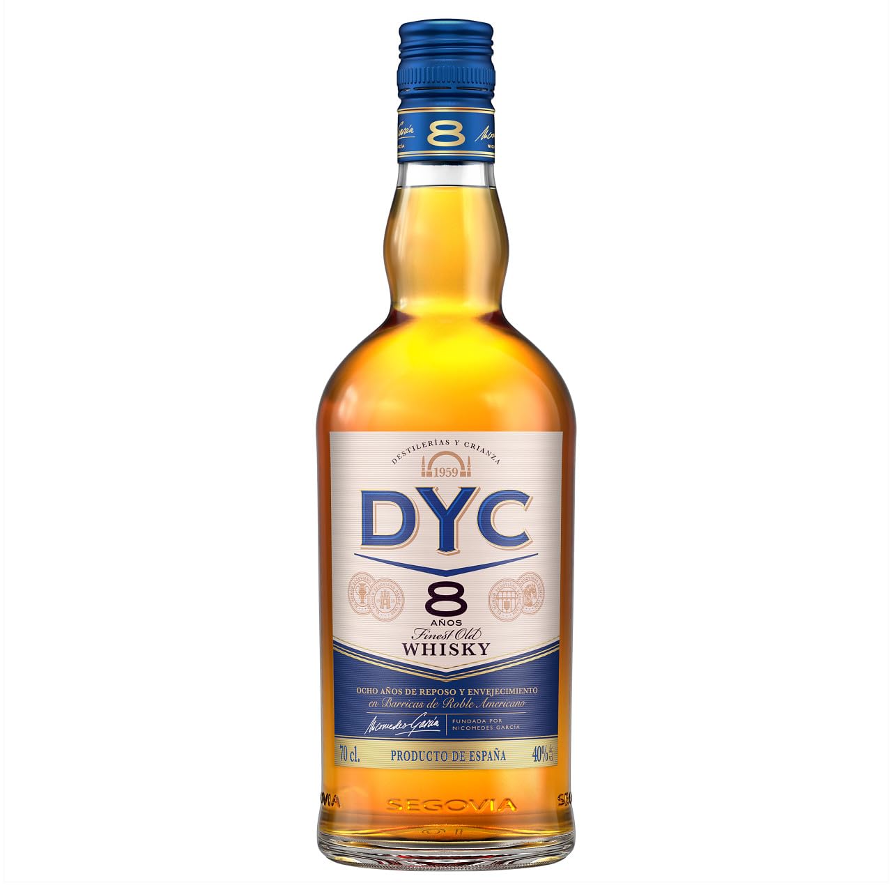 WHISKY DYC 8 AÑOS