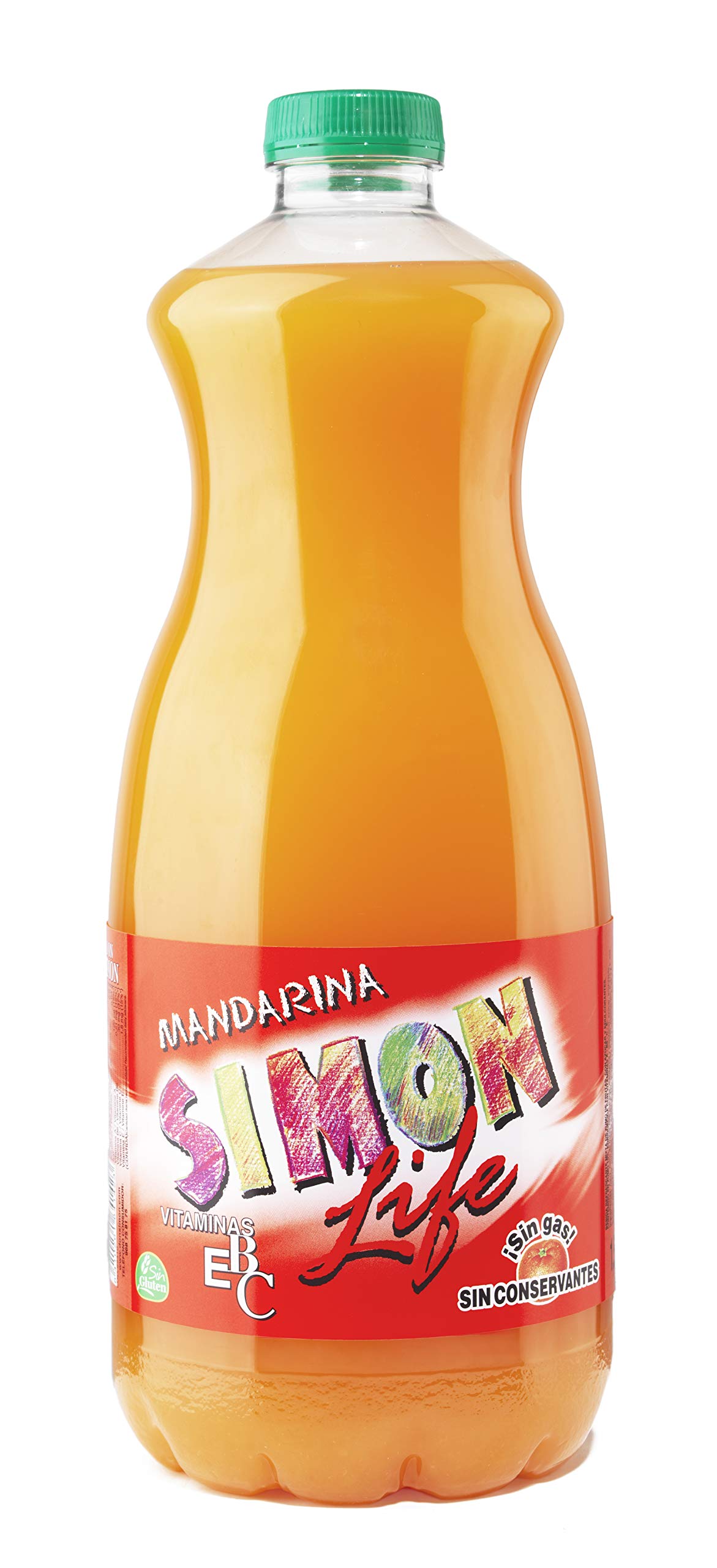 CAJA 6 UNIDADES ZUMO SIMON MANDARINA BOTELLA 1.5L