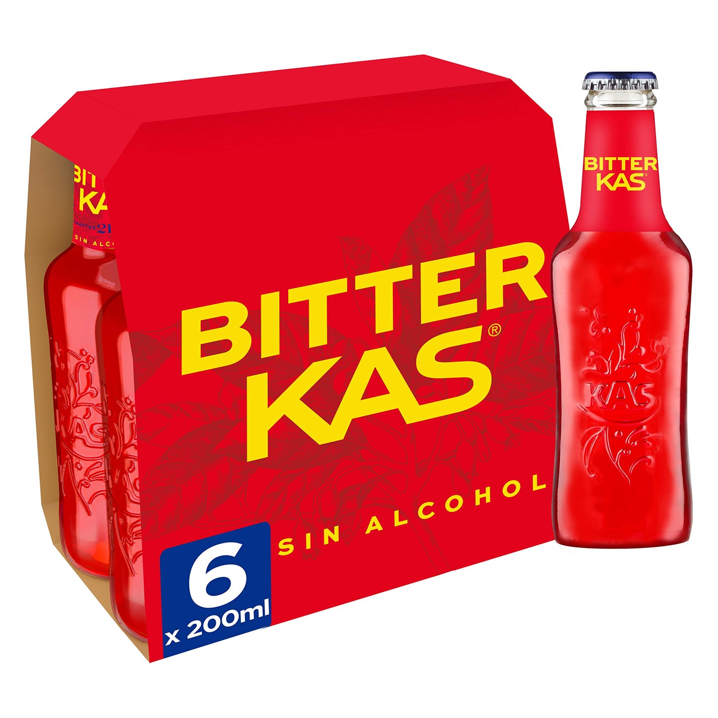 CAJA 24 UNIDADES BITTER KAS BOTELLIN 20CL