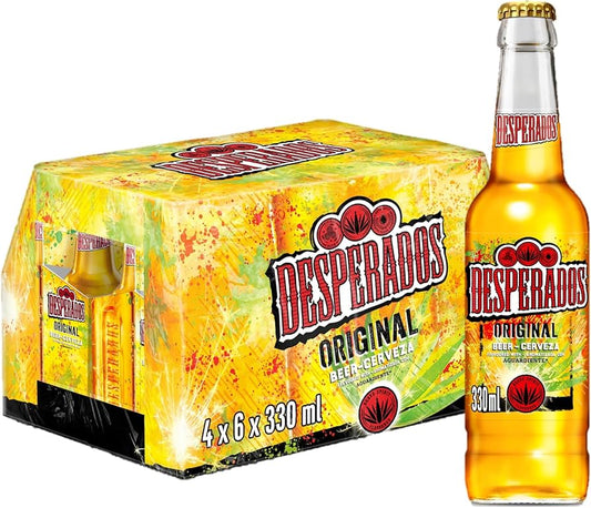 CAJA 24 UNIDADES DESESPERADOS ORIGINAL BOTELLIN 33CL