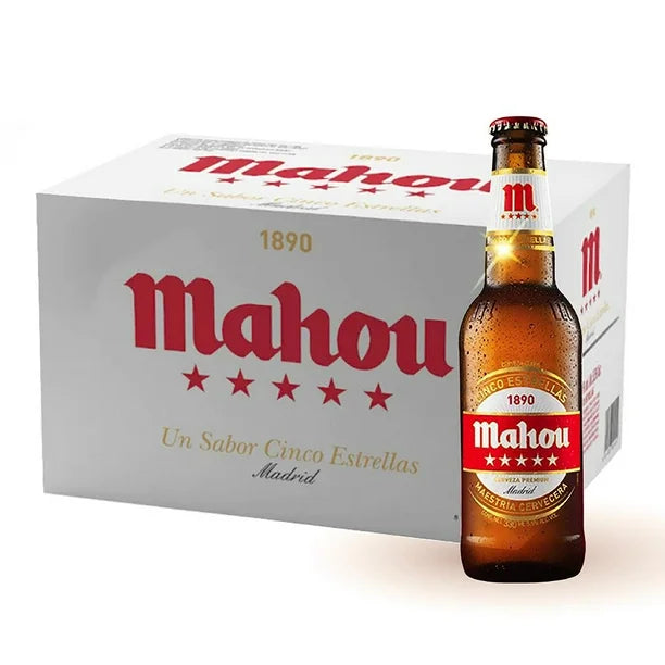 X24 Mahou 5 estrellas bot 33cl - Bodegas Oviedo