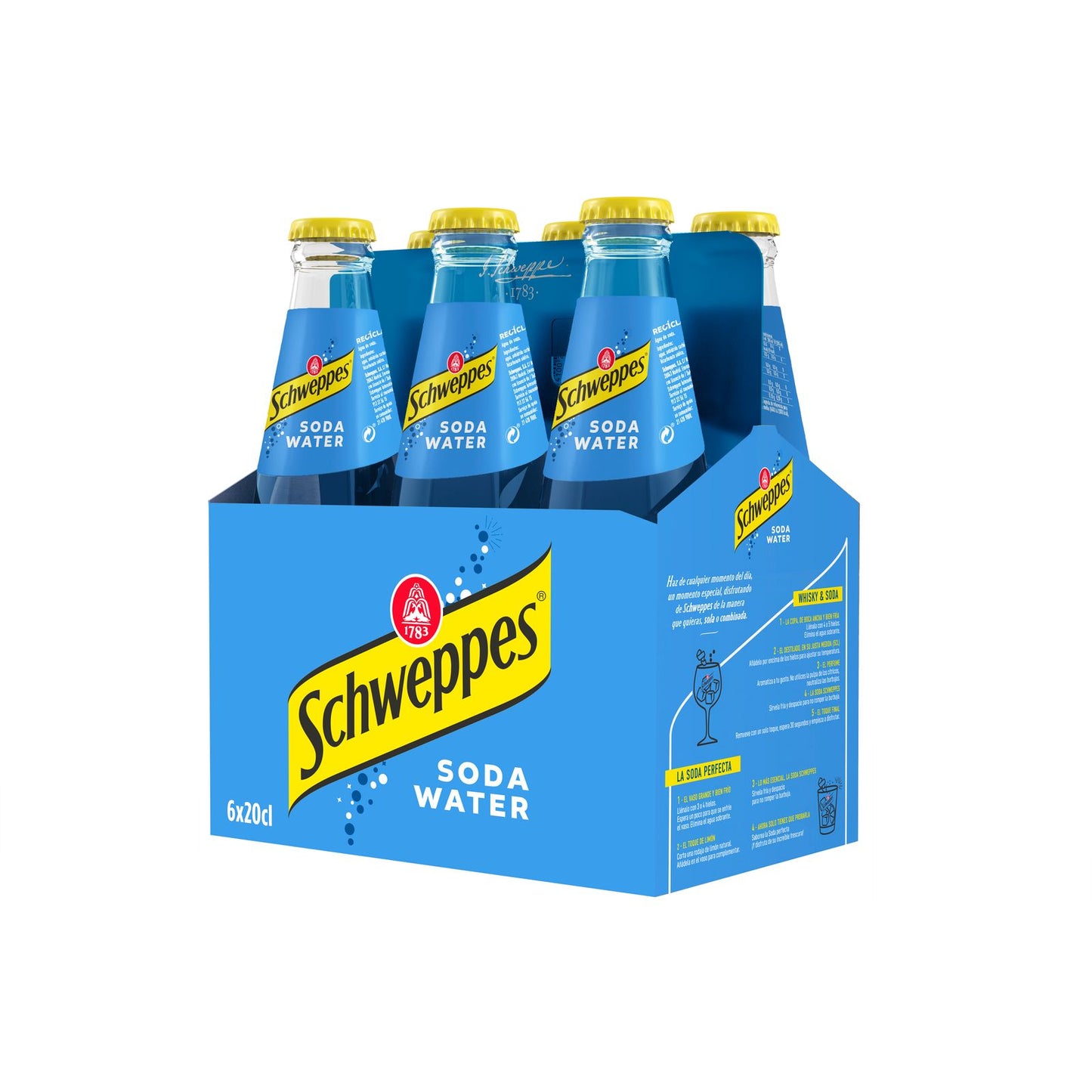 Schweppes Soda Botellín 25cl