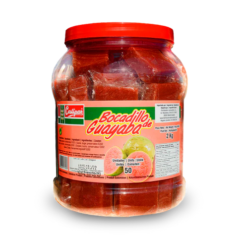 Dulce de Guayaba Castipan 2kg x50