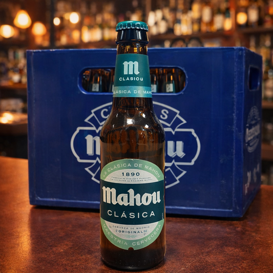 Cerveza Mahou Clásica Tercio Retornable x24