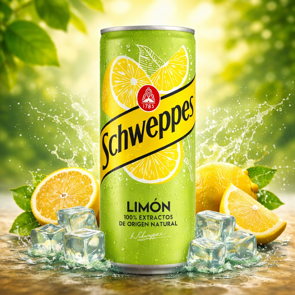 Schweppes Limón Lata 33cl