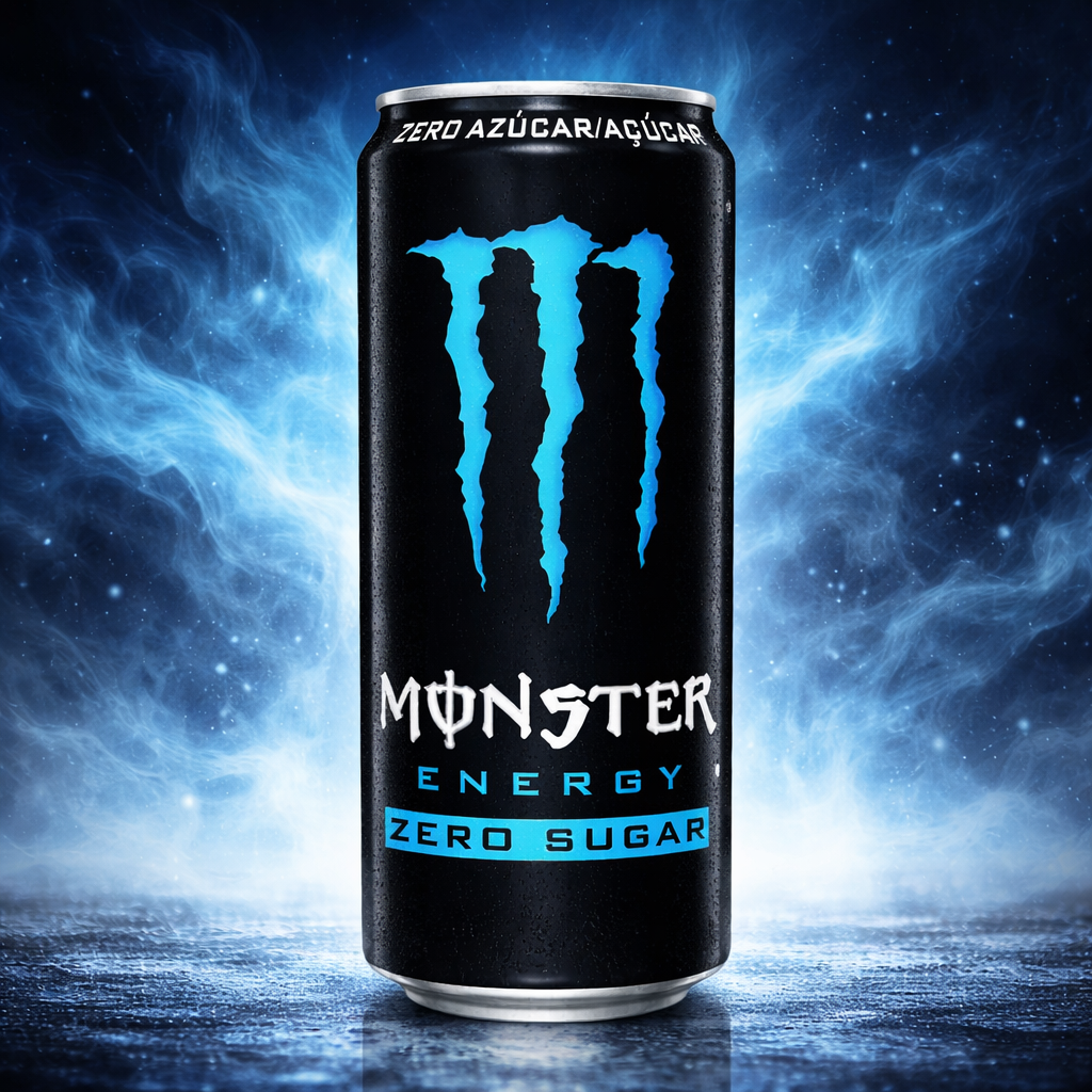 Monster Azul Sin Azúcar Lata 50cl