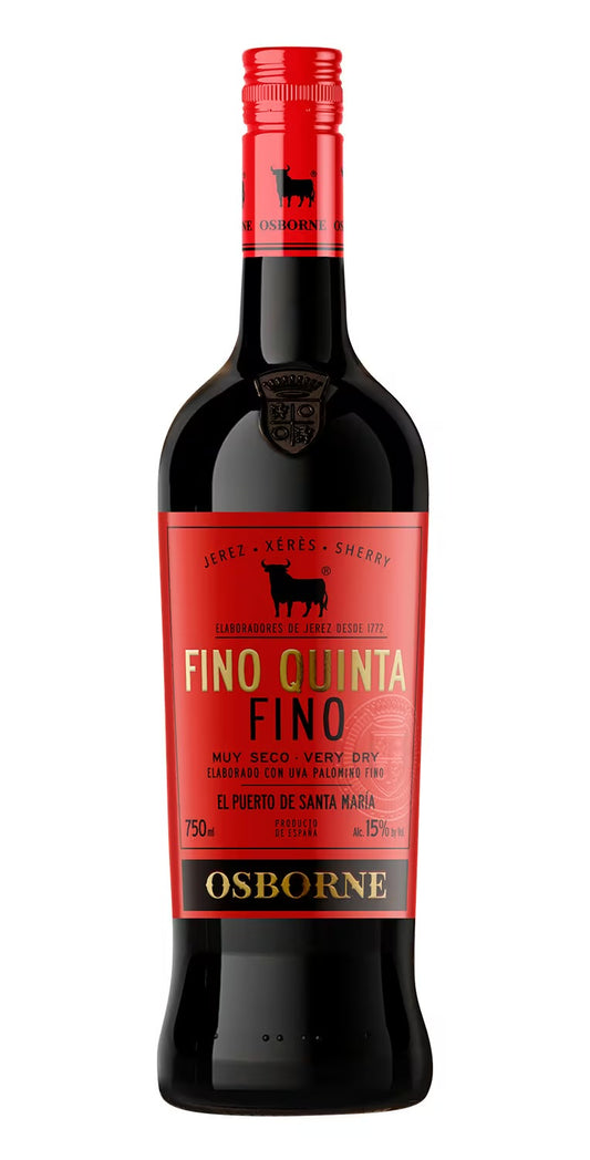 Vino Jerez Quinta fino Osborne