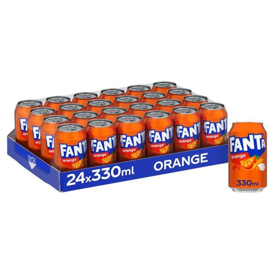 Fanta Naranja Importada lata 33cl x24