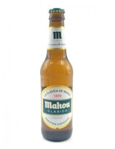 Cerveza Mahou Clásica Tercio Retornable x24
