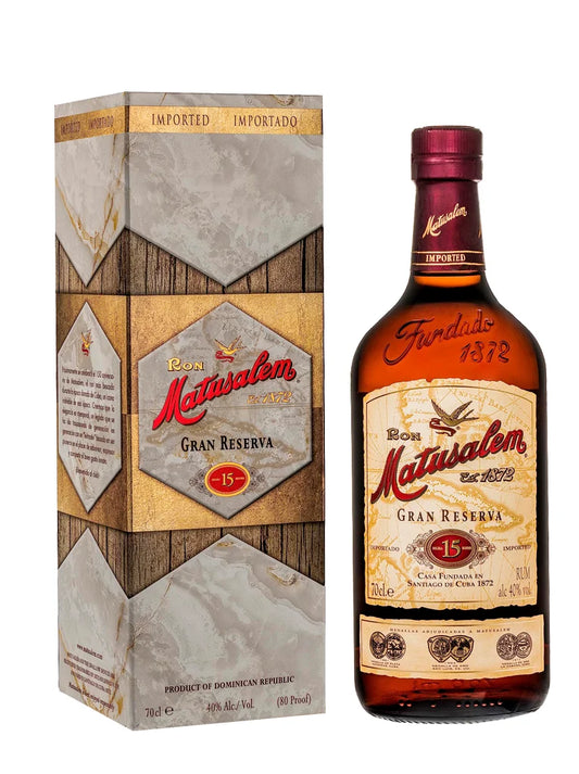 Ron Matusalen 15Años 70cl