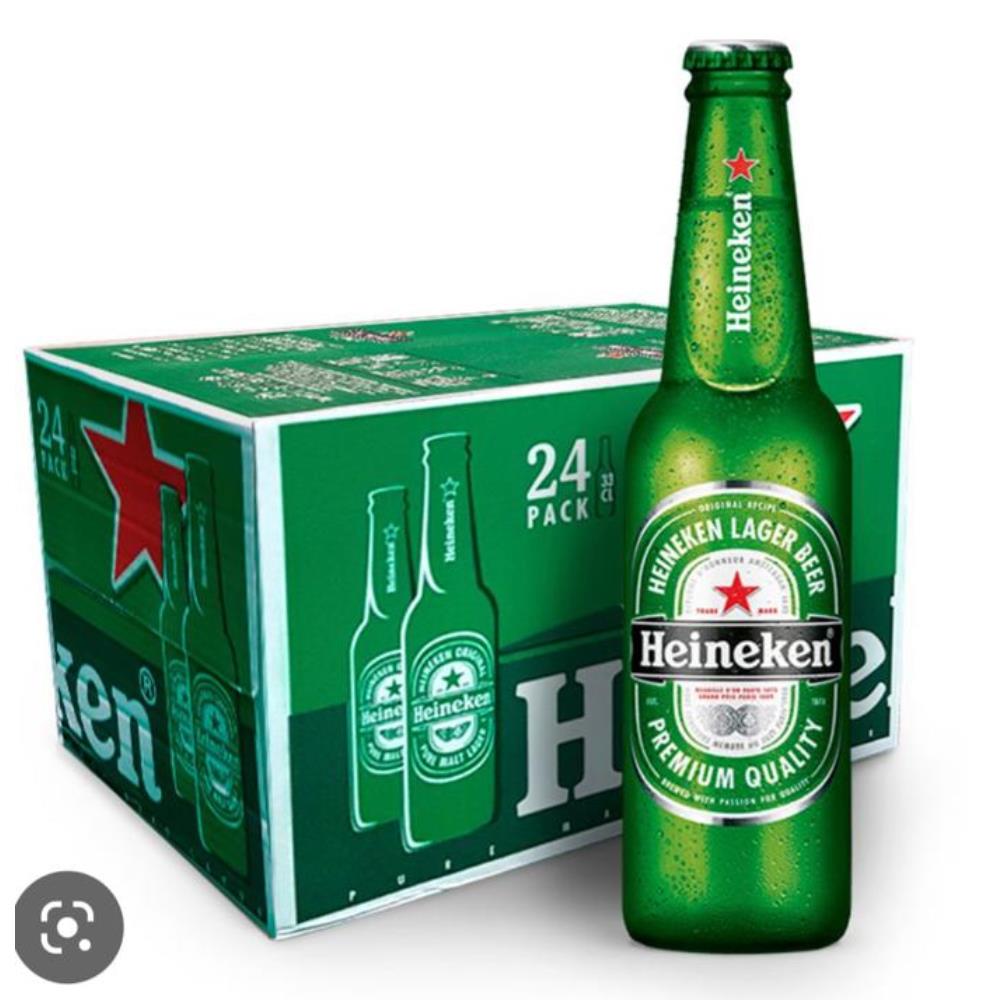 CAJA 24 UNIDADES CERVEZA HEINEKEN 33CL